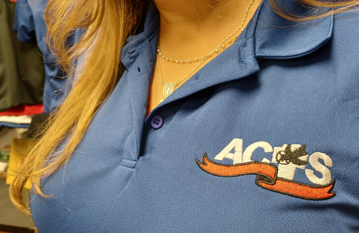 ACTS Ribbon Logo Women's Polo