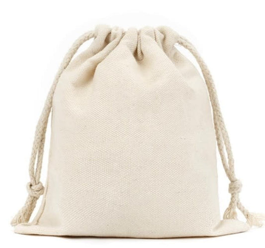 Cotton Drawsting Pouches