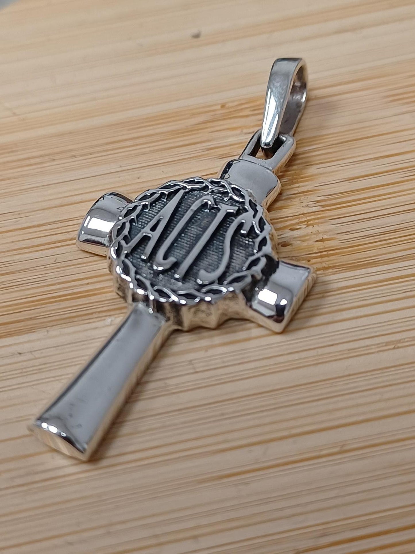 ACTS Sterling Silver Crown of Thorns Pendant