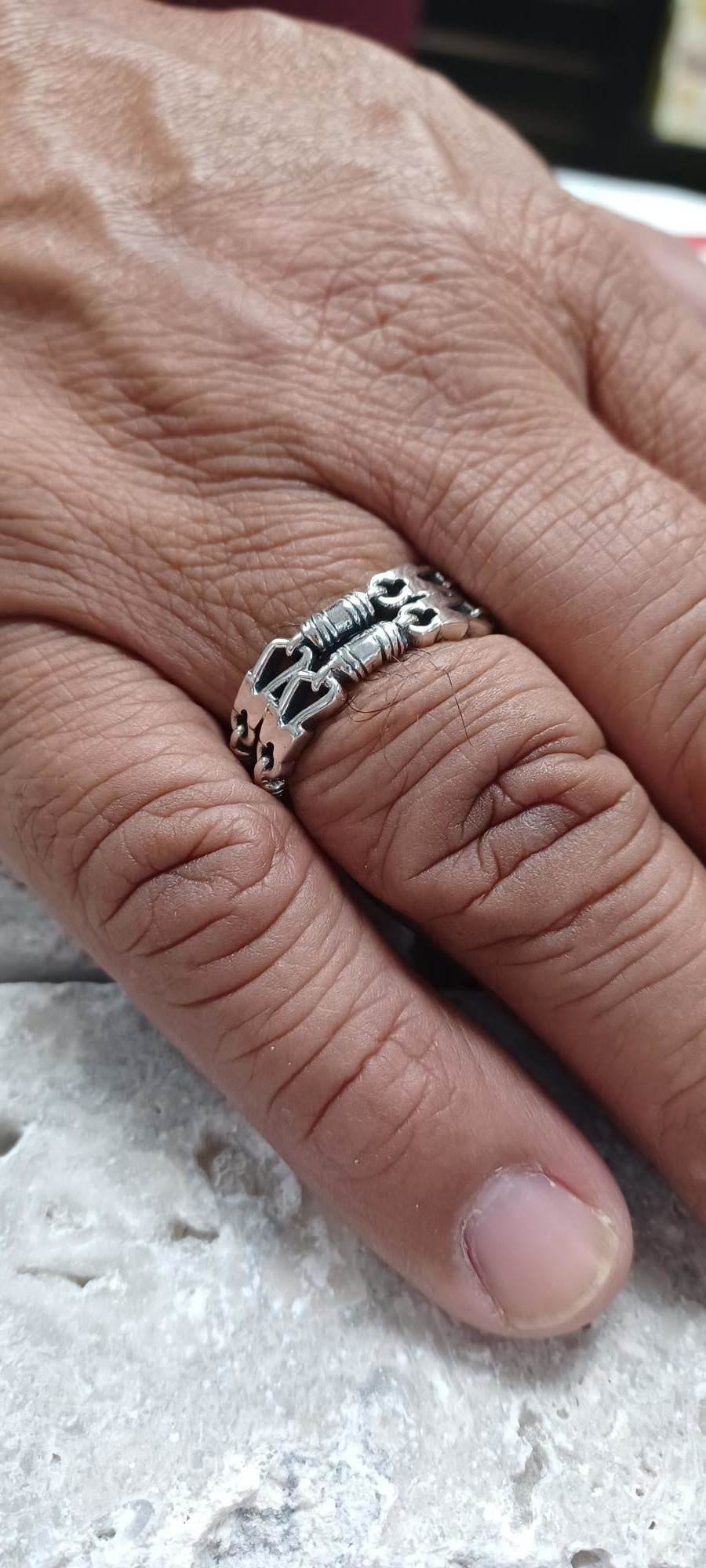 Double Fisher of Men Ring