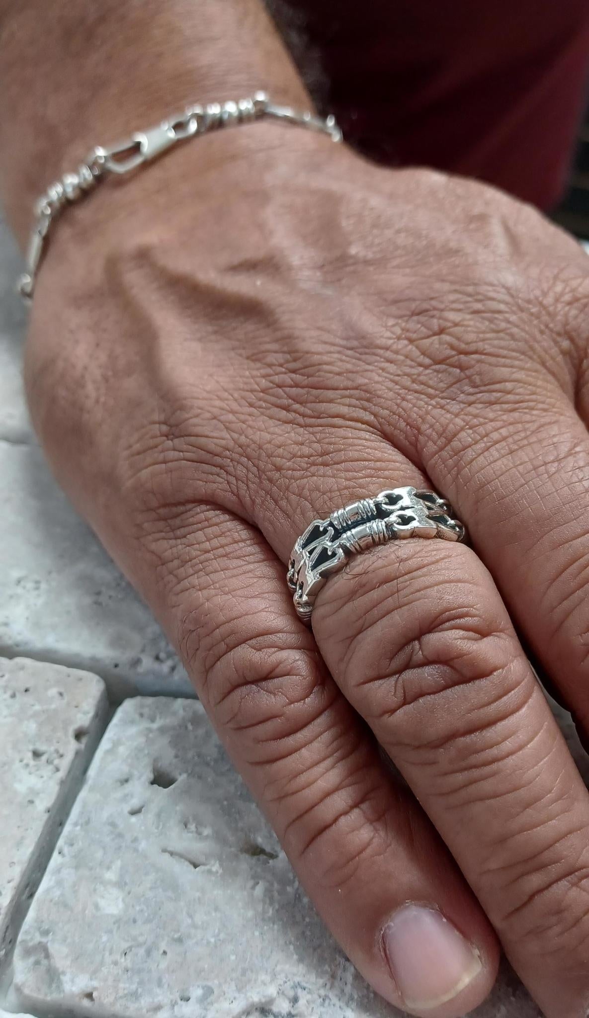 Double Fisher of Men Ring