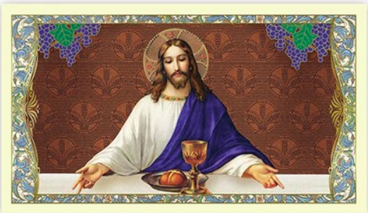 Prayer of an Extraordinary Minister of Communion Laminated Card