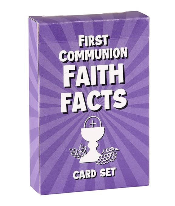 First Communion Faith Facts Card Set