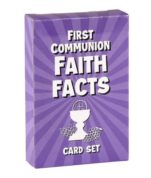 First Communion Faith Facts Card Set