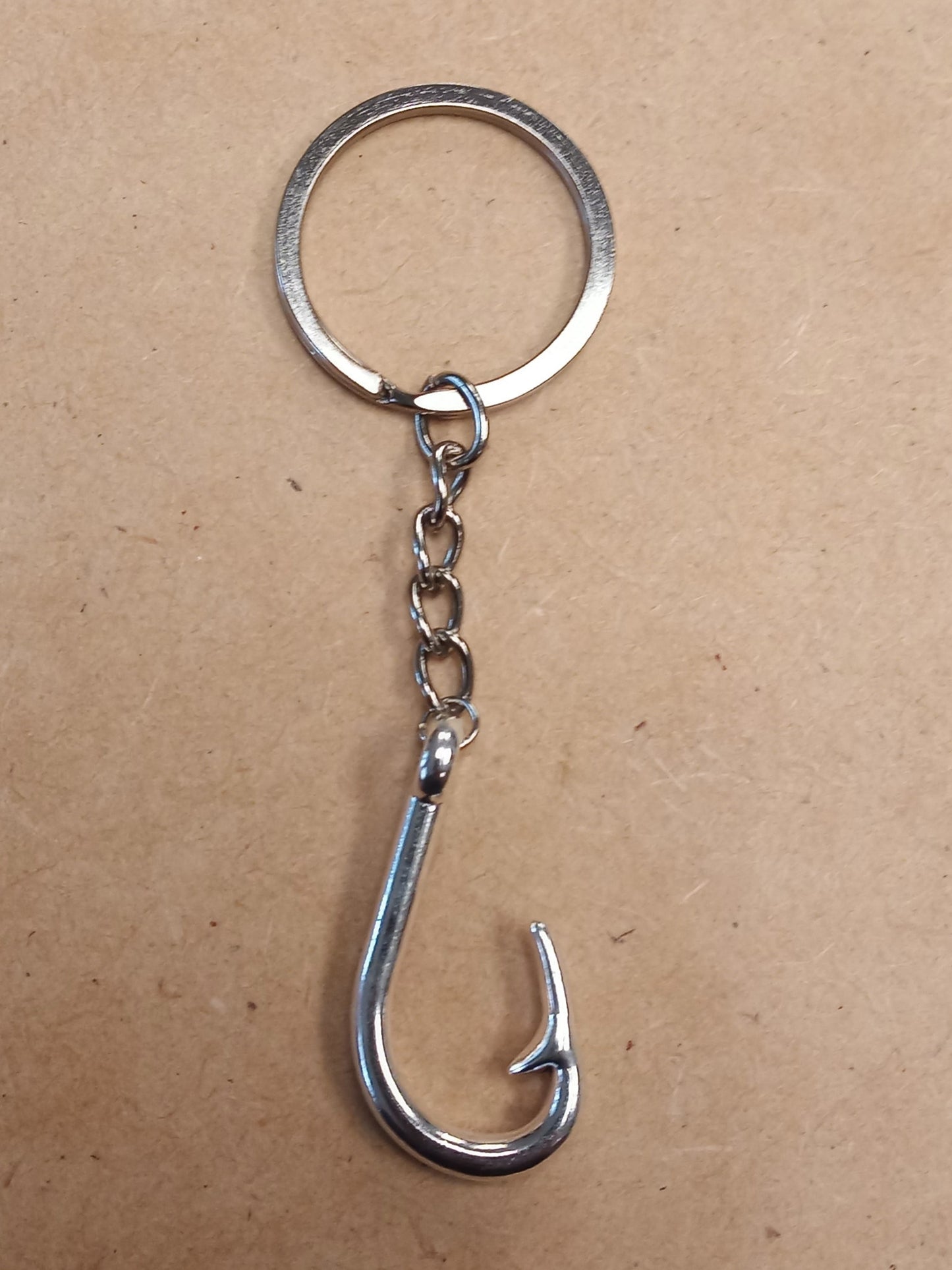 Fish Hook Keychain