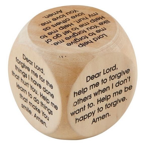 Forgiveness Prayer Cube