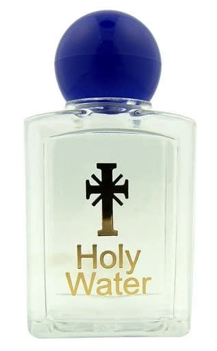 Clear Holy Water Bottle 5oz.