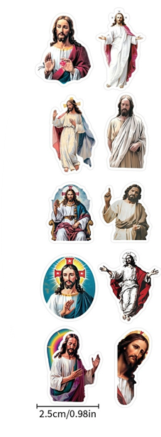 Jesus Sticker Assortment 20 count