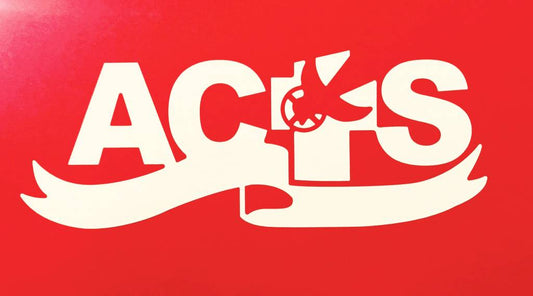 Large ACTS Ribbon Logo Auto Decal