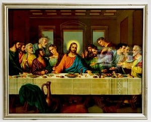 12" X 14" Last Supper Print
