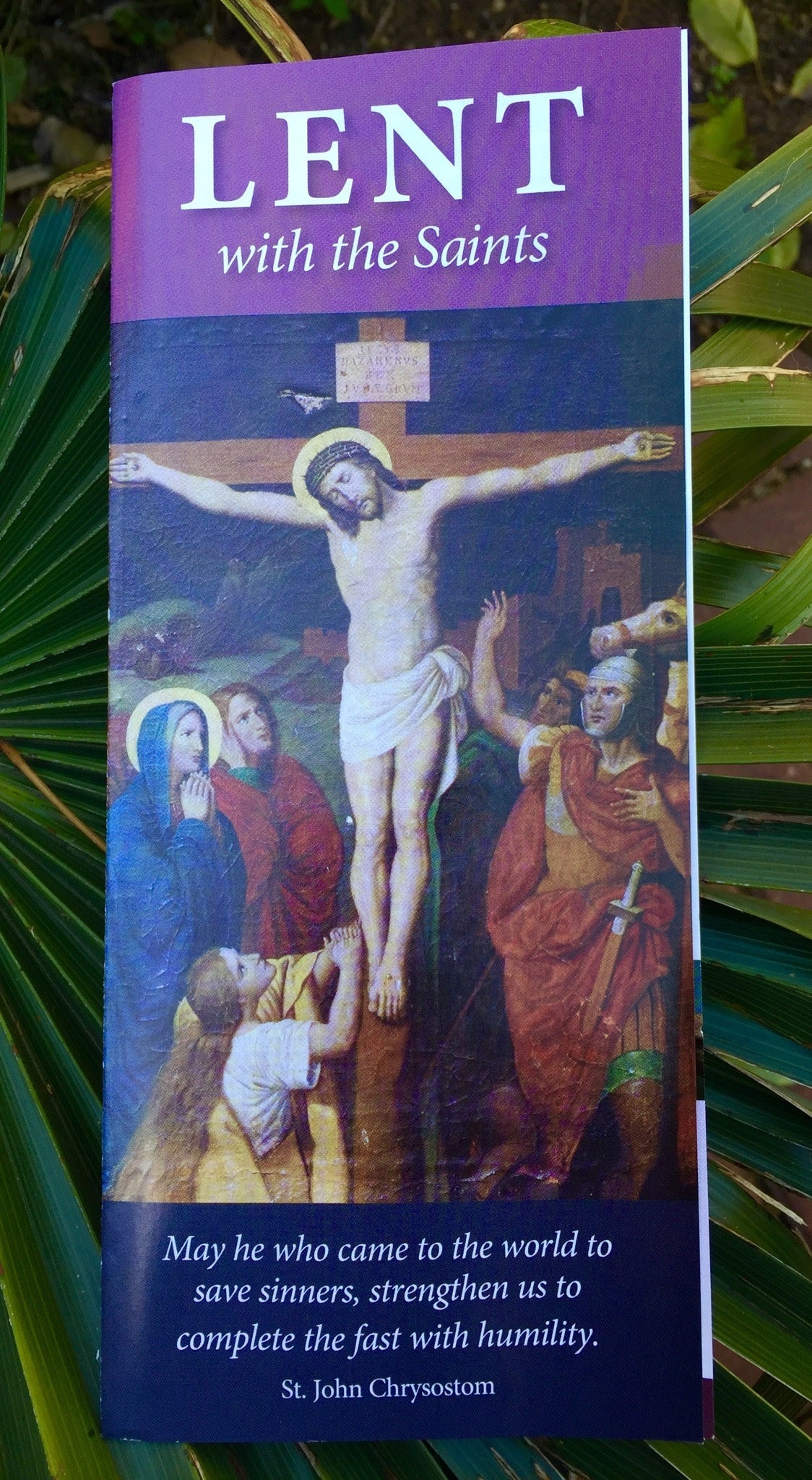 Lent with the Saints Pamphlet
