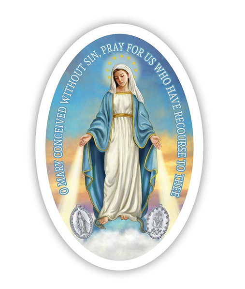 Miraculous Mother Auto Magnet