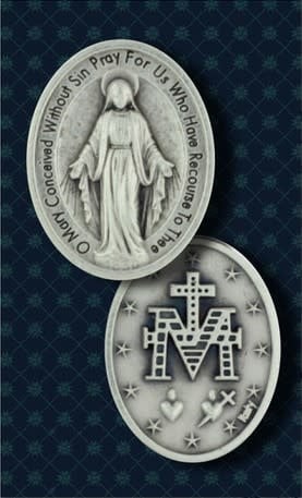 Miraculous Medal Holy Card