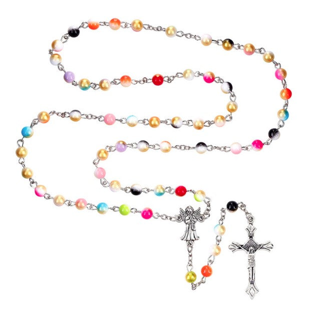 Guardian Angel Multi-Color Rosary