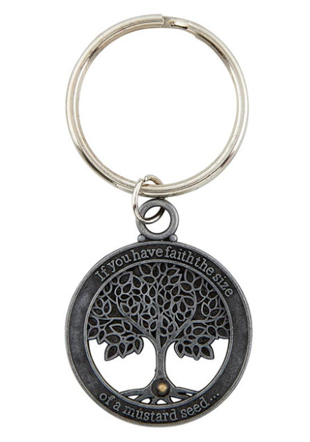 Mustard Seed Keychain