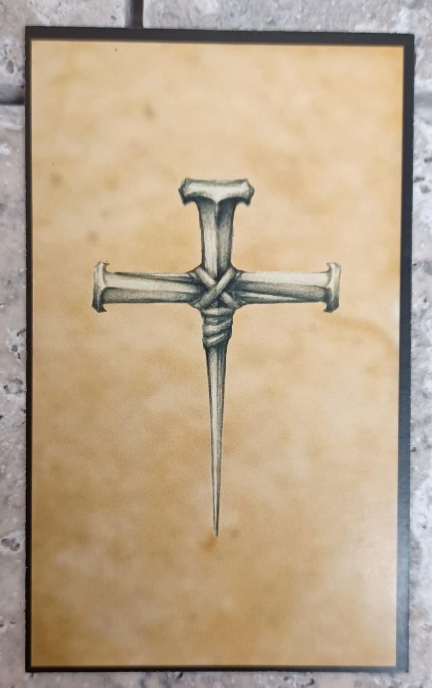 Nail it to the Cross Prayer Card