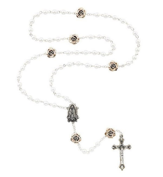 Our Lady of Guadalupe Golden Rose Rosary