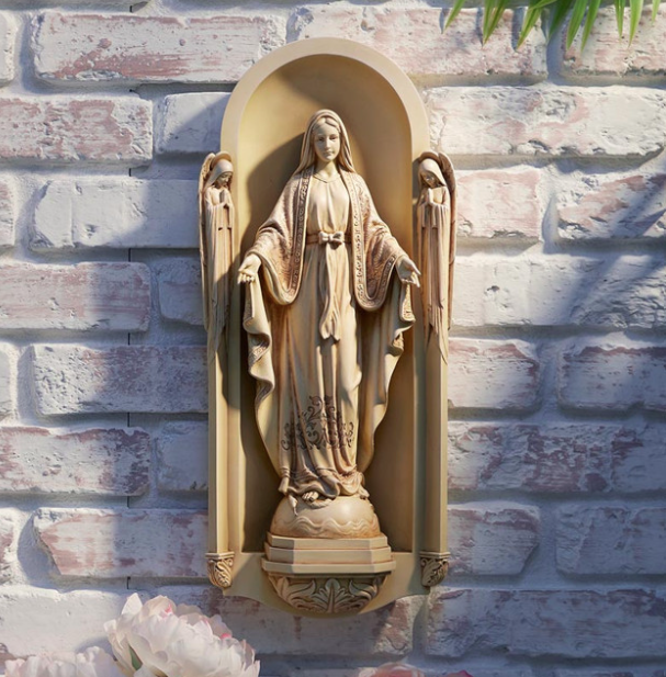 San Benedetto Our Lady of Grace Wall Plaque