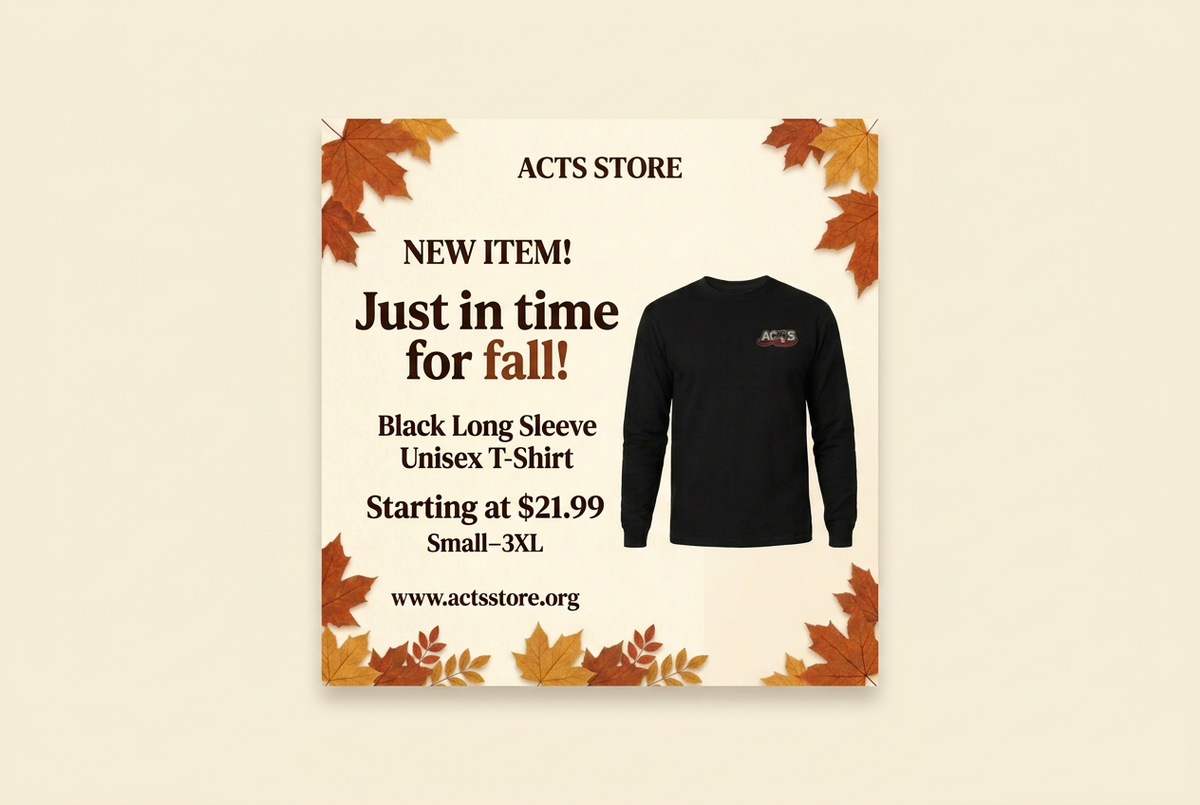 Padded fall shirt banner