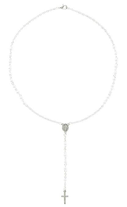 Pearl Rosary Necklace