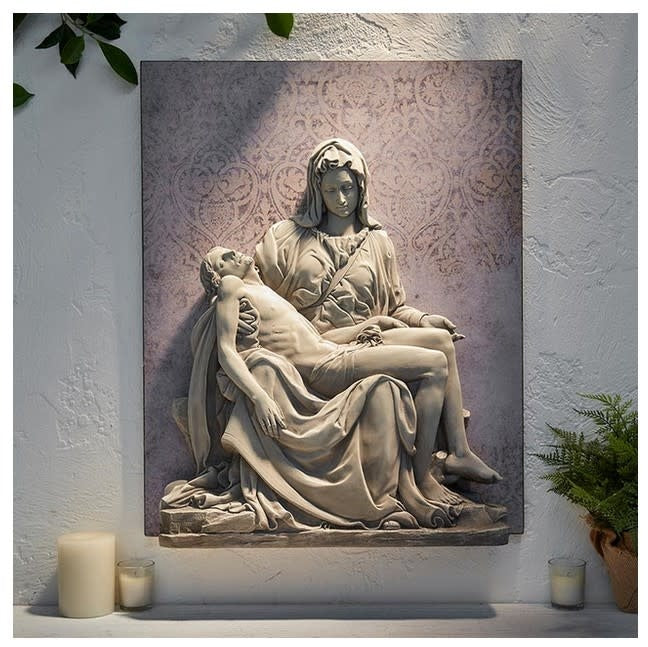 26" La Pieta Devotional Wall Plaque