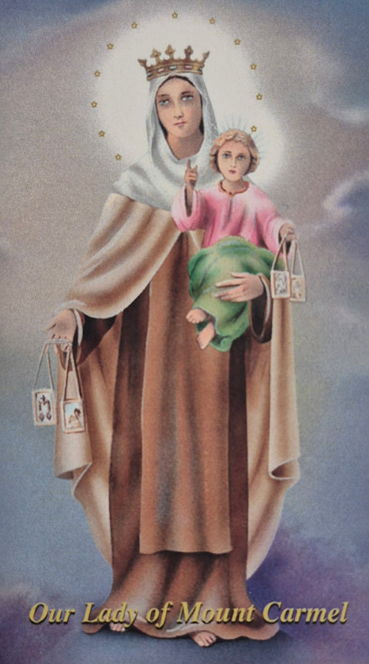 Prayer to Our Lady of Mount Carmel