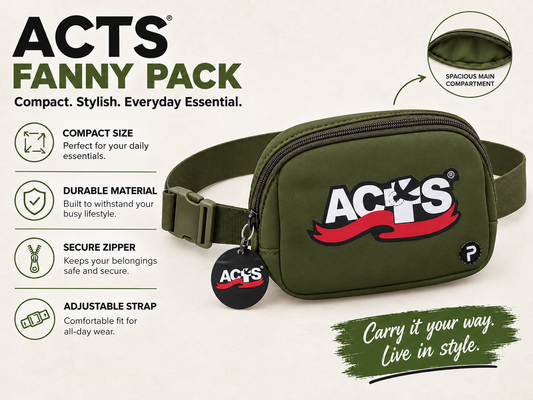 Olive Green ACTS Fanny Pack