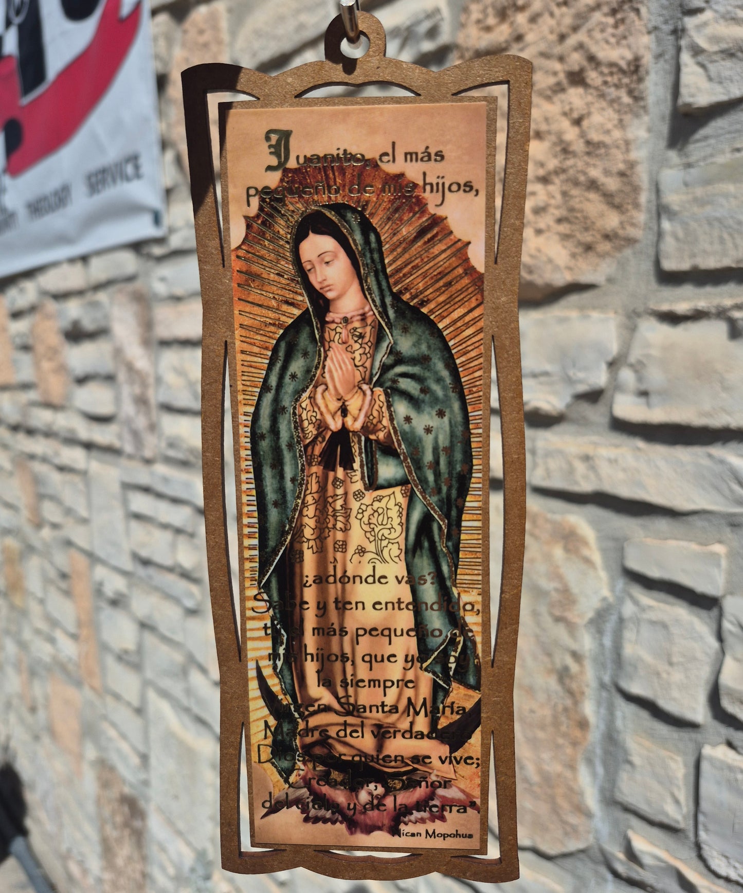 Juanito, el mas pequeno de mis hijos Guadalupe Plaque