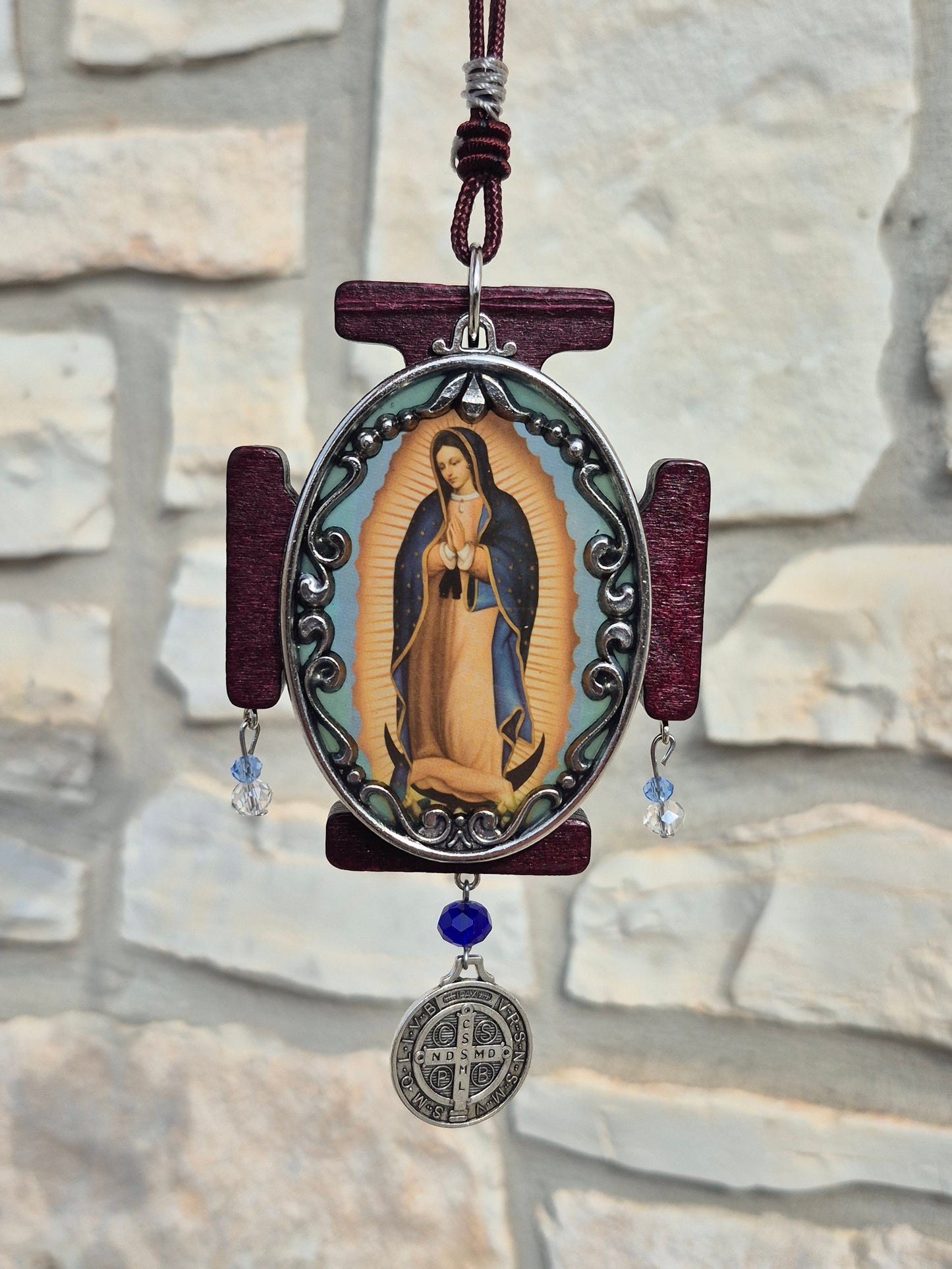 Our Lady of Guadalupe Protection Cross