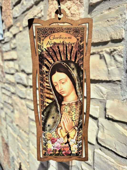 Glorifica mi Alma al Señor Guadalupe Plaque