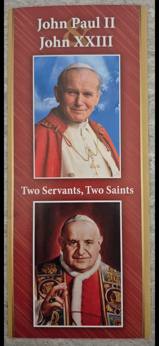 John Paul II and John XXIII Pamphlet