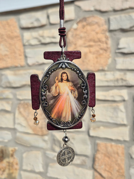 Divine Mercy Protection Cross