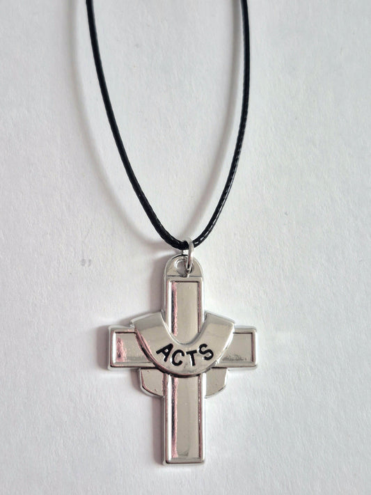 ACTS Cross Pendant w/cord