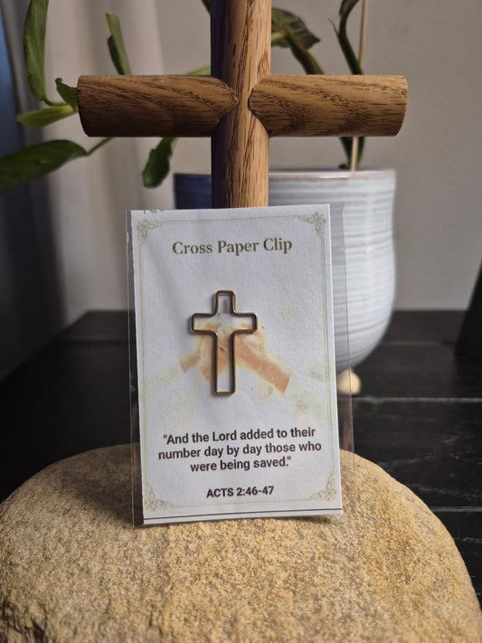 Cross Paper Clip