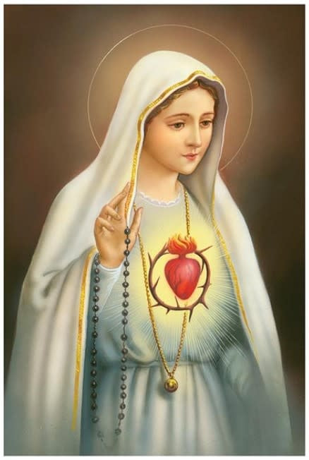 Daily Consecration to Mary Greeting Card