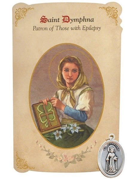 Saint Dymphna Healing Medal Set