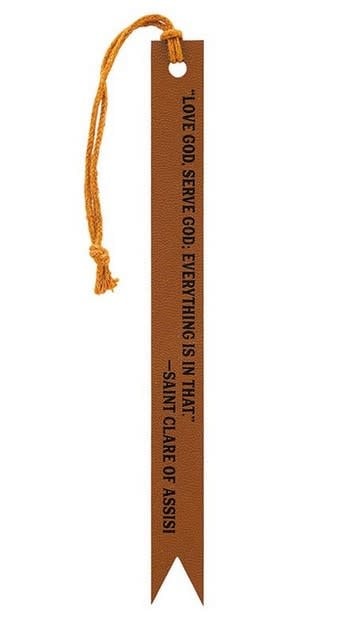 Love God, Serve God Bookmark