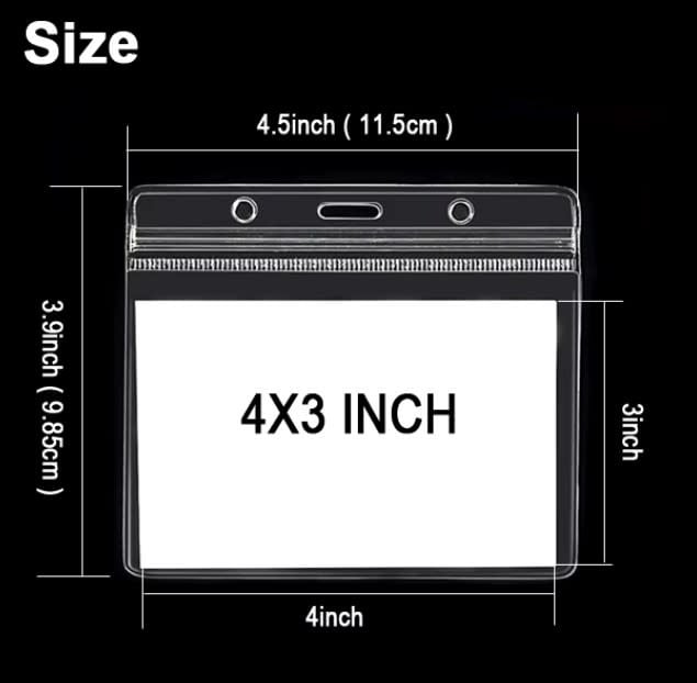 Badge Holder Small 4X3