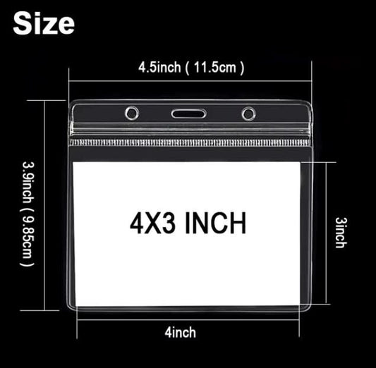 Badge Holder Small 4X3