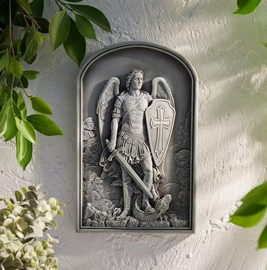St Michael Devotional Plaque