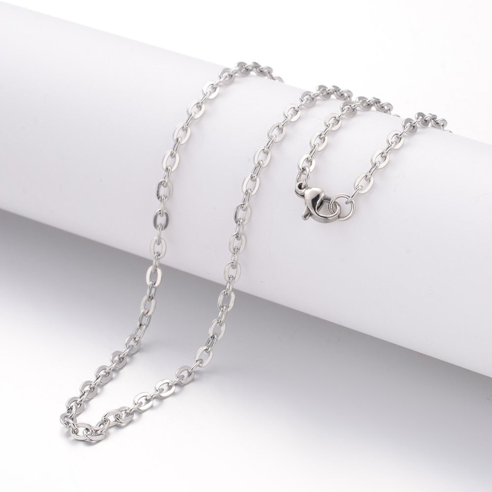 Stainless Steel Necklace 19.5"
