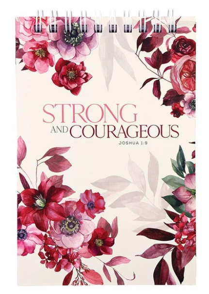Strong & Courageous Notepad