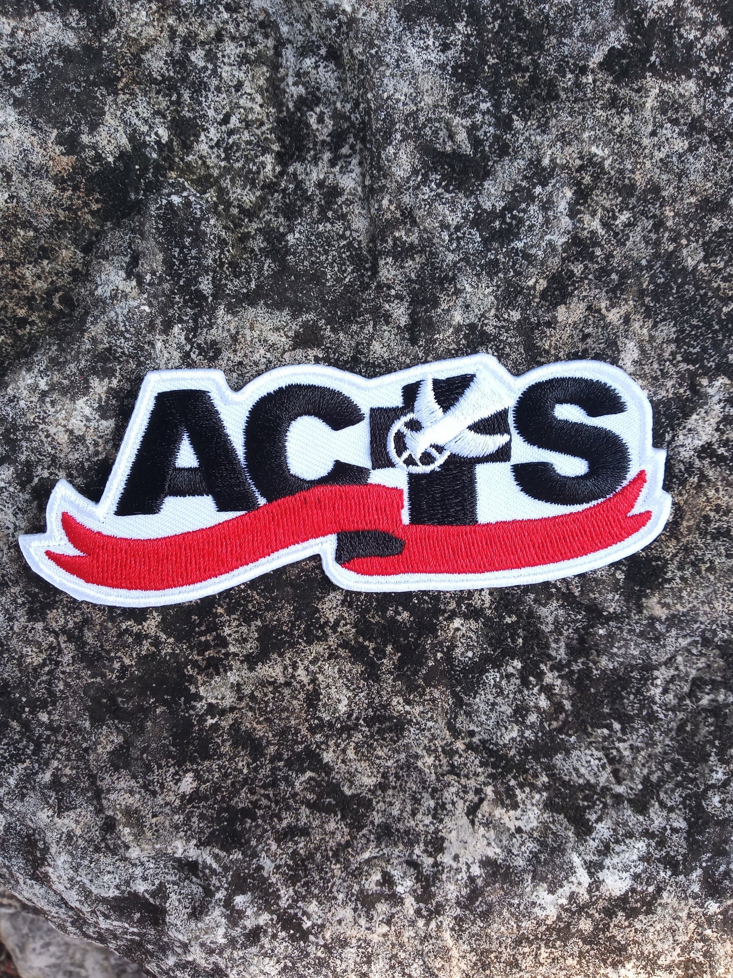 ACTS Ribbon Logo Iron-On Embroidered Patch