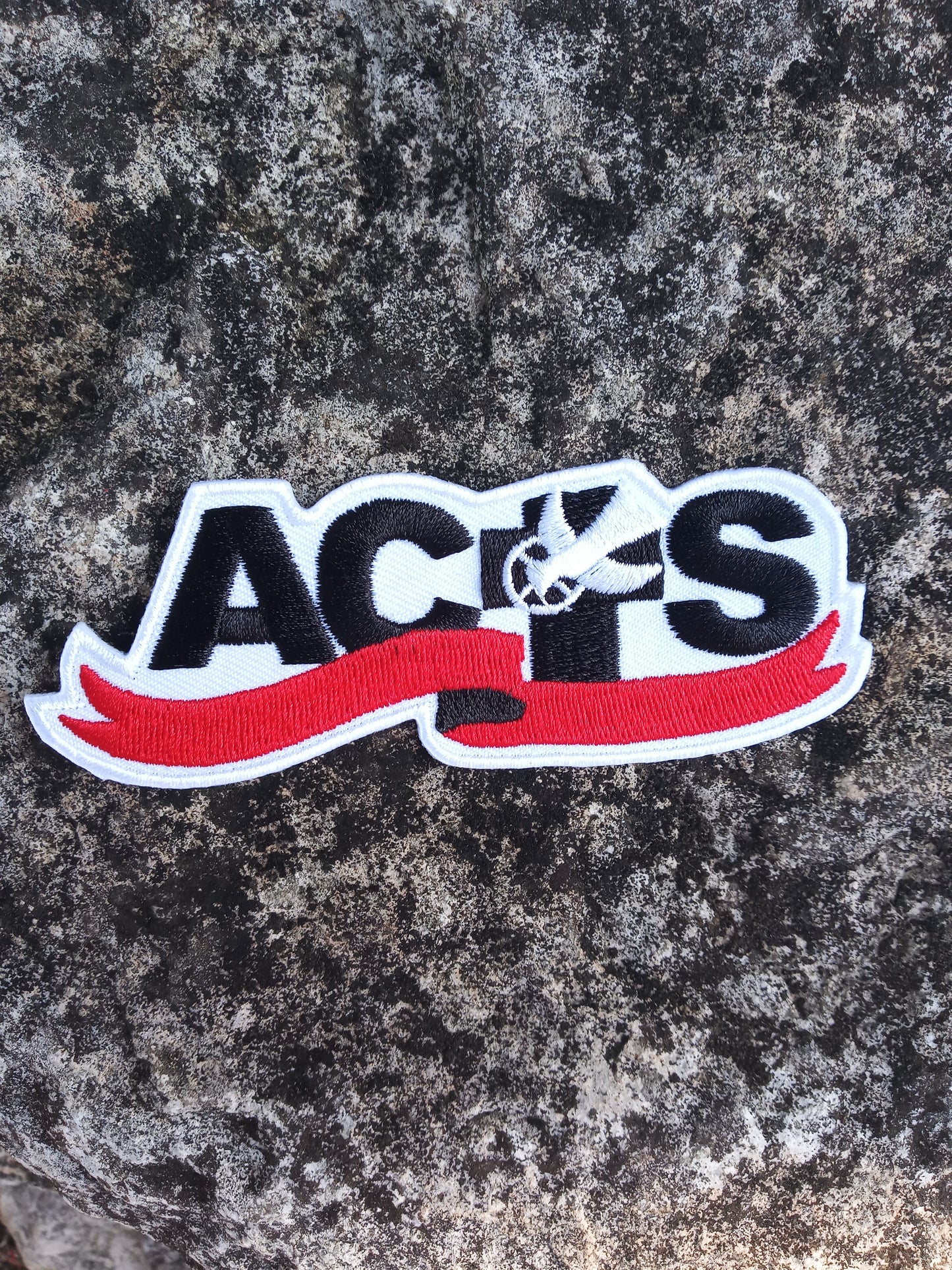 ACTS Ribbon Logo Iron-On Embroidered Patch